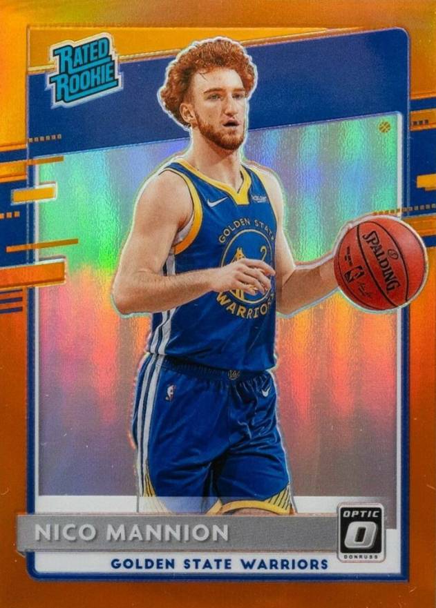 2020 Panini Donruss Optic Nico Mannion #190 Basketball Card