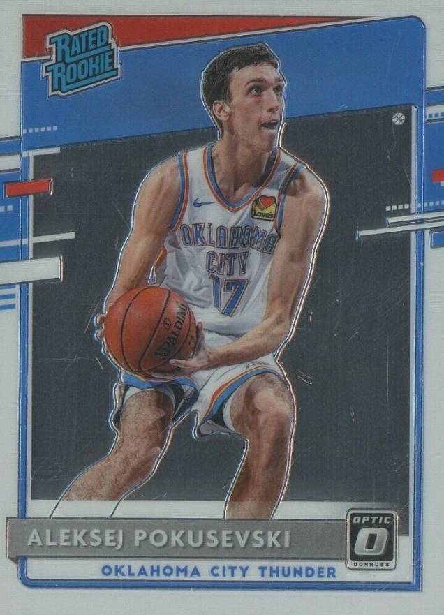 2020 Panini Donruss Optic Aleksej Pokusevski #167 Basketball Card