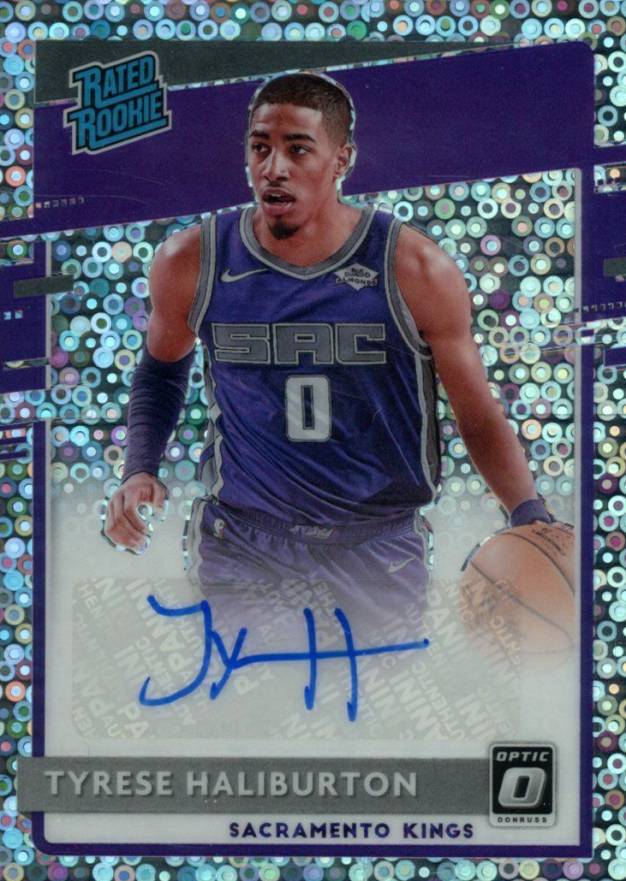 2020 Panini Donruss Optic Tyrese Haliburton #162 Basketball Card