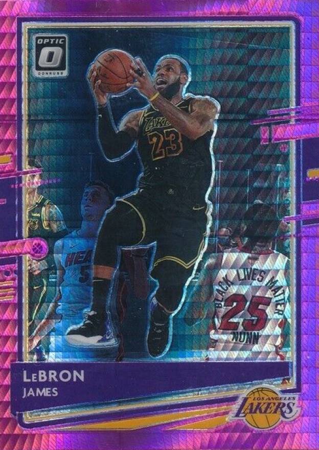 2020 Panini Donruss Optic LeBron James #13 Basketball Card