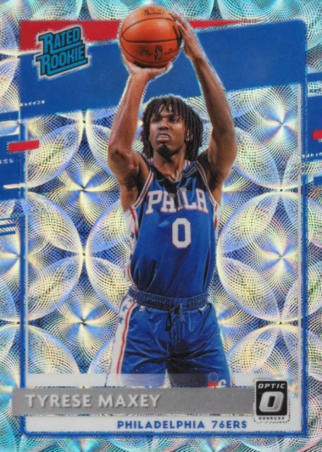 2020 Panini Donruss Optic Tyrese Maxey #171 Basketball Card