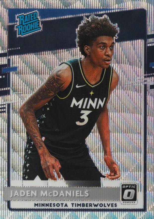 2020 Panini Donruss Optic Jaden Mcdaniels #178 Basketball Card