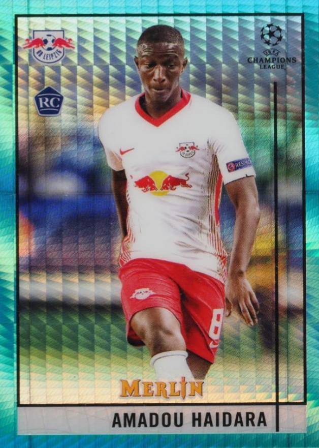 2020 Topps Merlin Chrome UEFA Champions League Amadou Haidara #38 Soccer Card