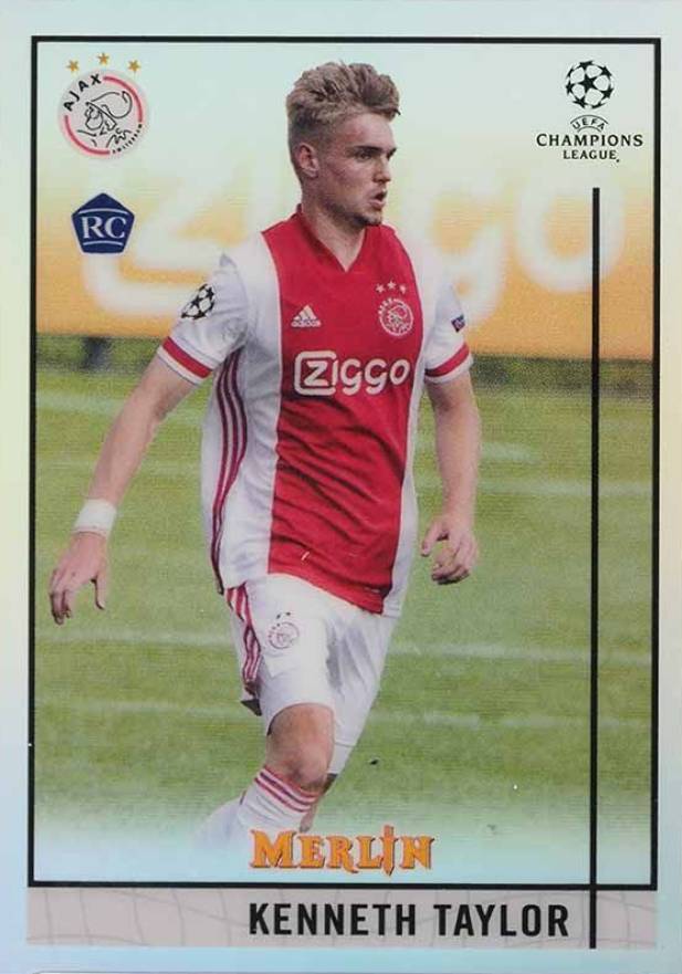 2020 Topps Merlin Chrome UEFA Champions League Kenneth Taylor #71 Soccer Card