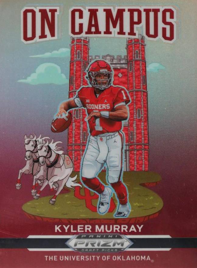 2021 Panini Prizm Draft Picks on Campus Kyler Murray #OCKM Football Card