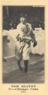 1916 Sporting News & Blank Tom Seaton #161 Baseball Card