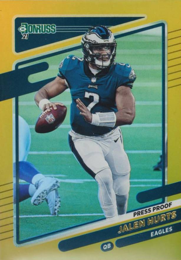 2021 Panini Donruss Jalen Hurts #108 Football Card