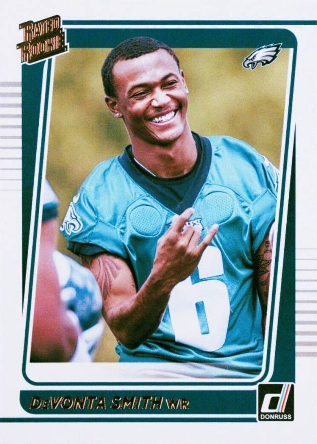 2021 Panini Donruss Devonta Smith #261 Football Card