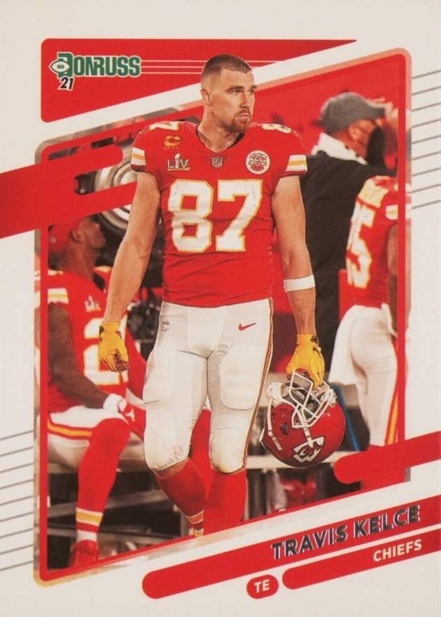 2021 Panini Donruss Travis Kelce #118 Football Card