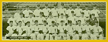 1951 Topps Teams Chicago White Sox # Baseball Card