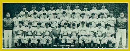 1951 Topps Teams Cincinnati Reds # Baseball Card