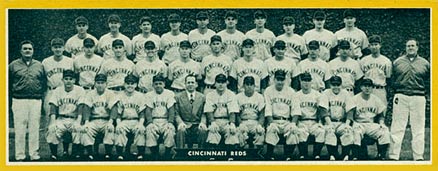 1951 Topps Teams Cincinnati Reds # Baseball Card