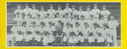 1951 Topps Teams Philadelphia Athletics # Baseball Card