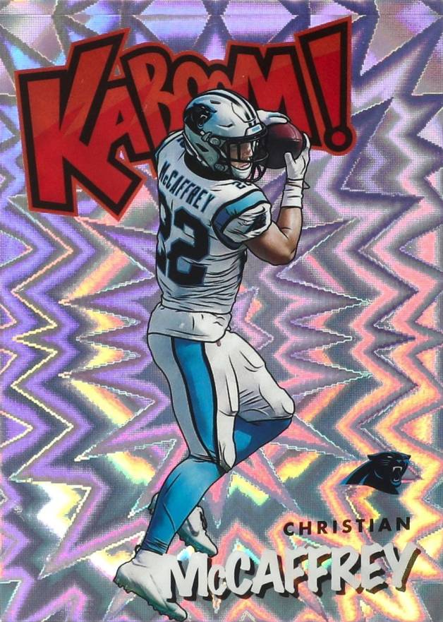 2021 Panini Absolute Kaboom Christian McCaffrey #K4 Football Card