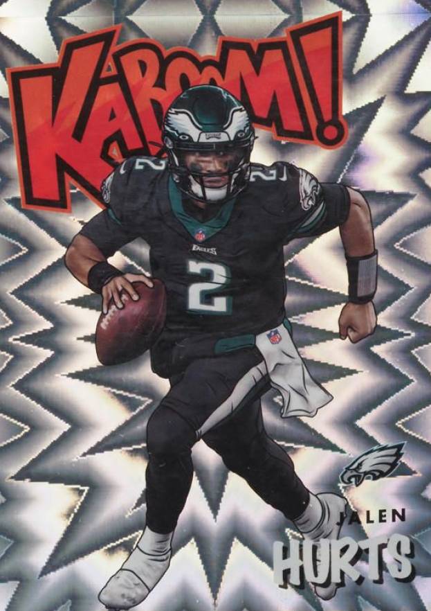 2021 Panini Absolute Kaboom Jalen Hurts #K16 Football Card