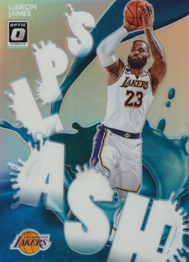 2020 Panini Donruss Optic Splash! LeBron James #13 Basketball Card