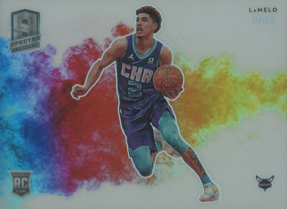 2020 Panini Spectra Color Blast LaMelo Ball #21 Basketball Card