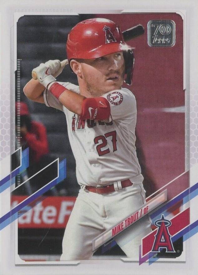 2021 Topps Update Mike Trout #US27 Baseball Card