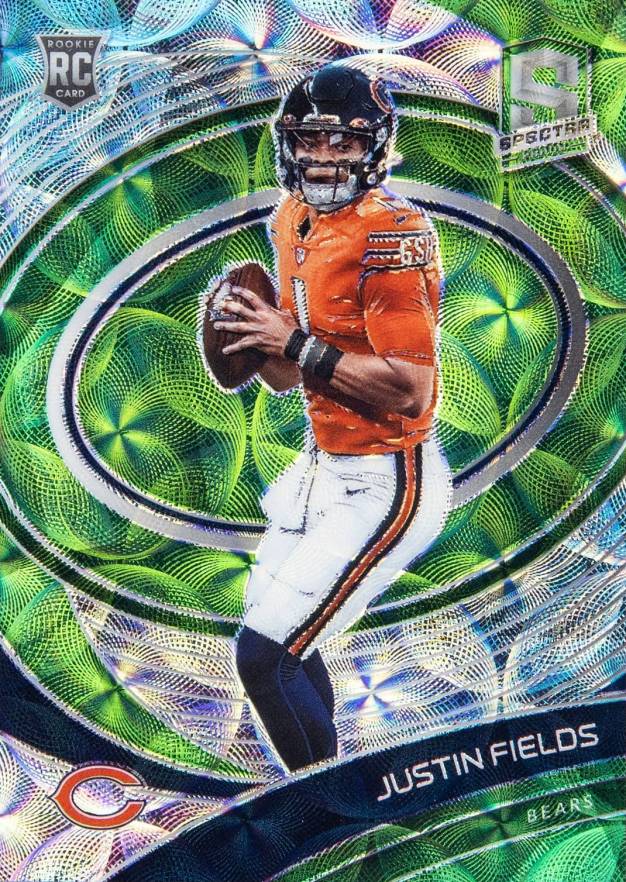 2021 Panini Spectra Justin Fields #138 Football Card