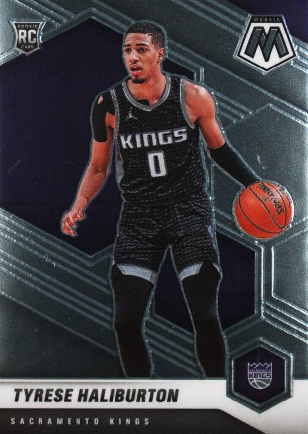 2020  Panini Mosaic Tyrese Haliburton #204 Basketball Card