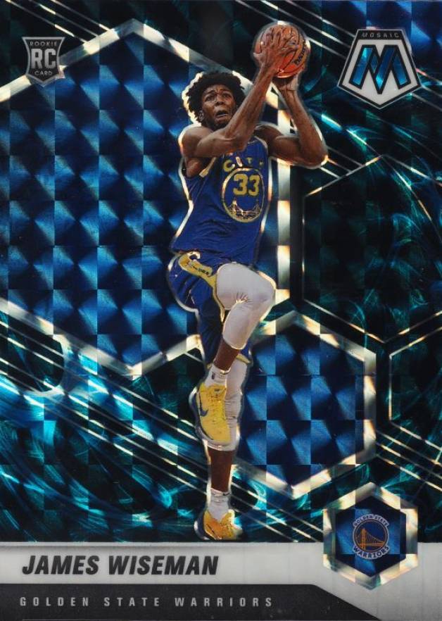 2020  Panini Mosaic James Wiseman #205 Basketball Card