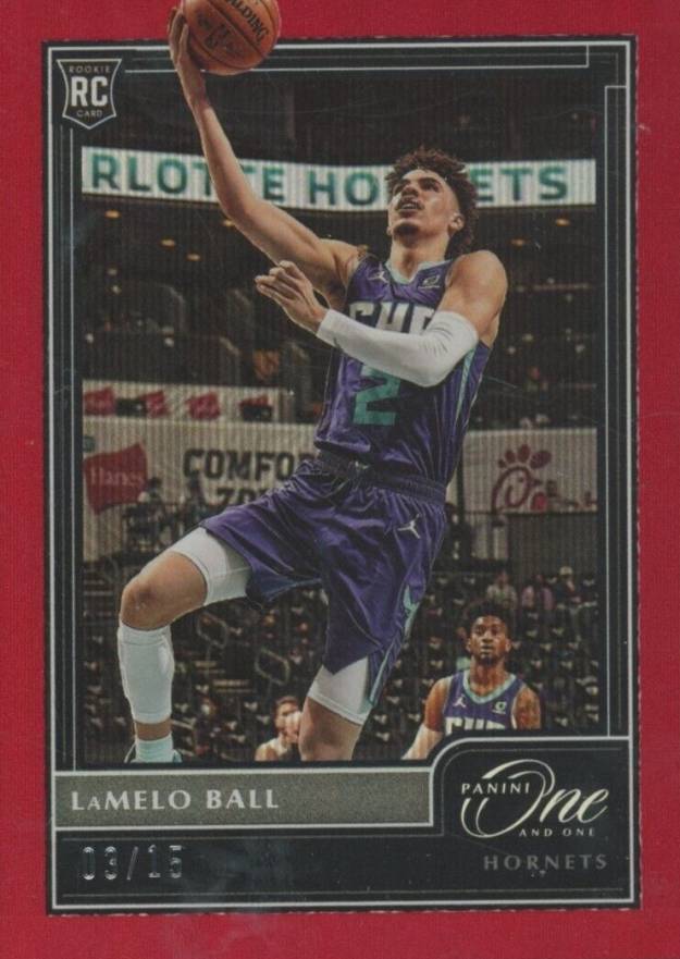 2020 Panini One and One LaMelo Ball #104 Basketball Card