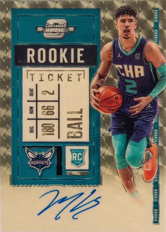 2020 Panini Contenders Optic LaMelo Ball #105 Basketball Card