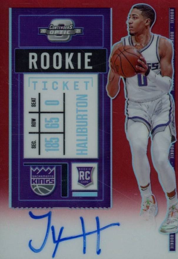 2020 Panini Contenders Optic Tyrese Haliburton #125 Basketball Card