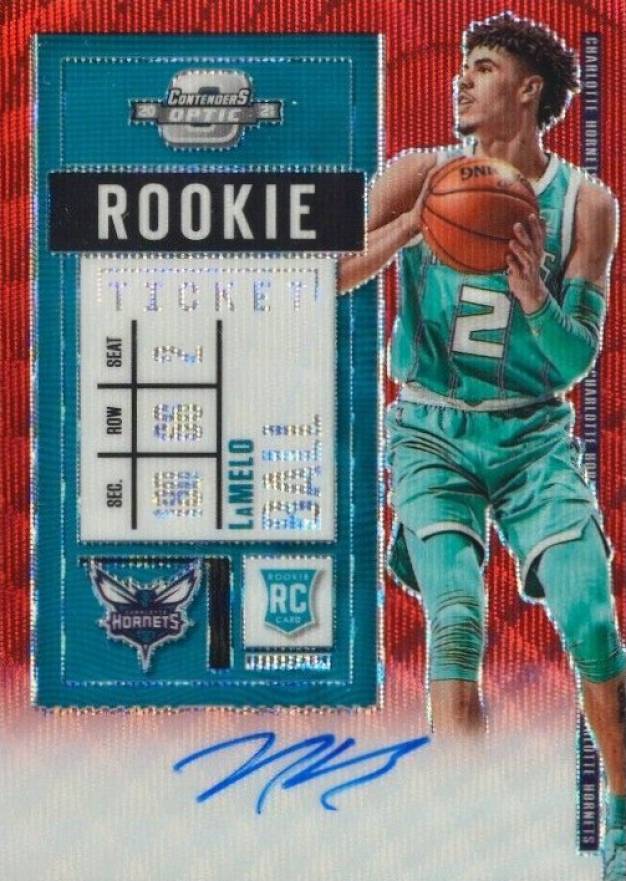 2020 Panini Contenders Optic LaMelo Ball #105 Basketball Card