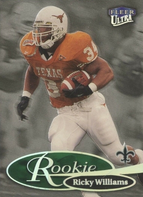 1999 Ultra Ricky Williams #261P Football Card