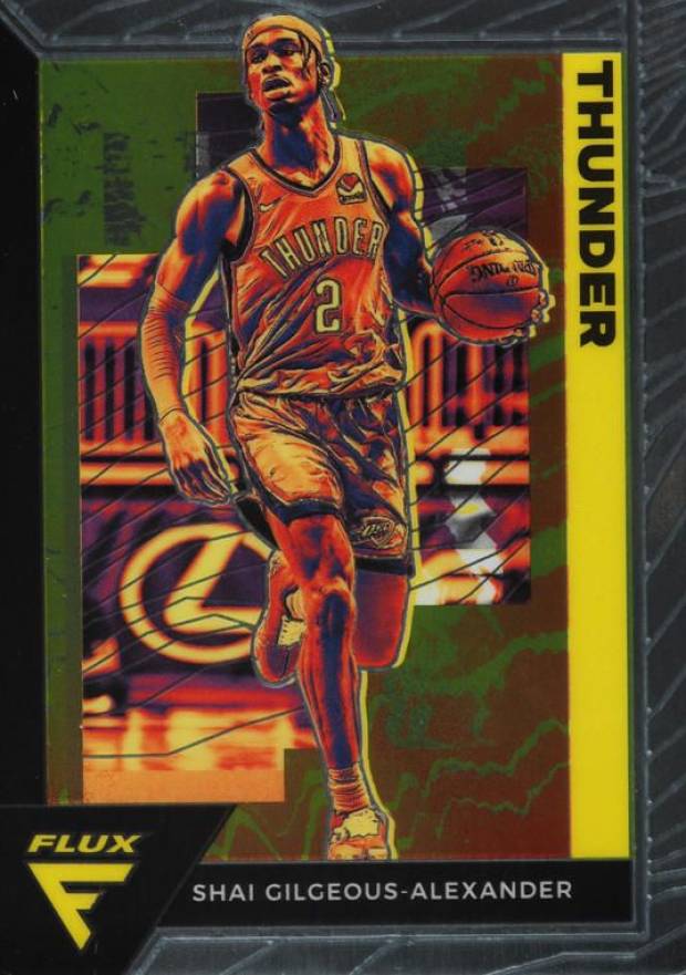 2020 Panini Flux Shai Gilgeous-Alexander #121 Basketball Card