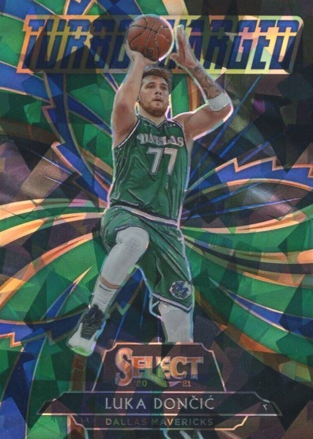 2020  Panini Select Turbo Charged Luka Doncic #1 Basketball Card