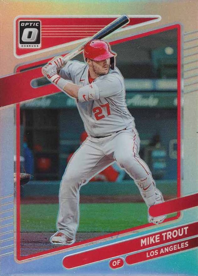 2021 Panini Donruss Optic Mike Trout #174 Baseball Card