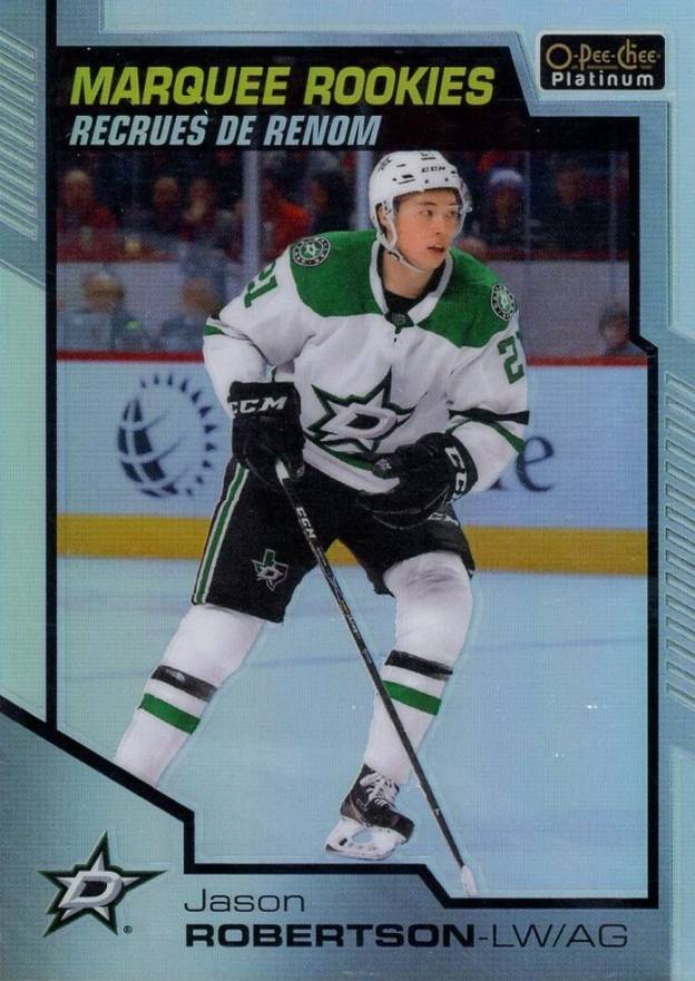 2020 O-Pee-Chee Platinum Jason Robertson #159 Hockey Card