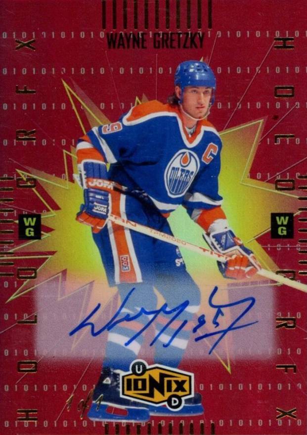 2020 Upper Deck Extended Series Ionix Hologrfx Wayne Gretzky #IH3 Hockey Card