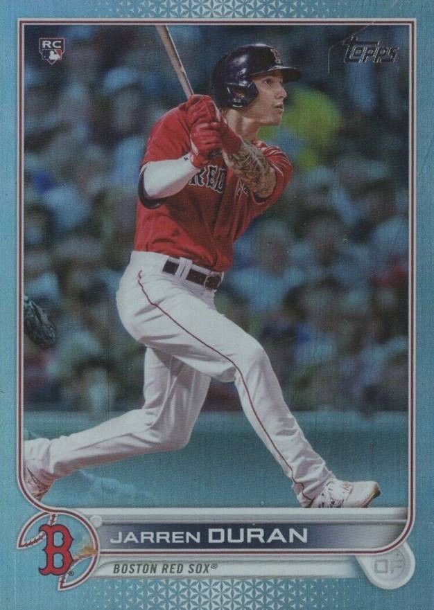 2022 Topps Jarren Duran #187 Baseball Card