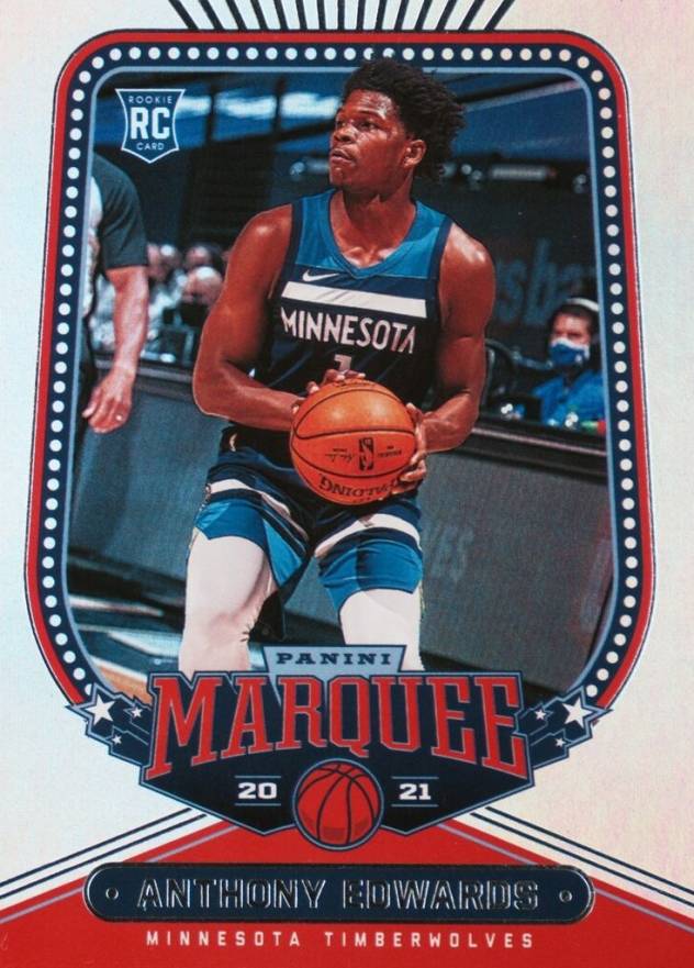 2020 Panini Chronicles Anthony Edwards #254 Basketball Card