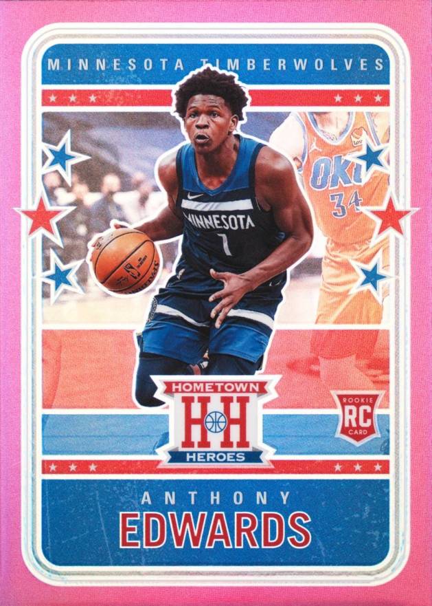 2020 Panini Chronicles Anthony Edwards #546 Basketball Card