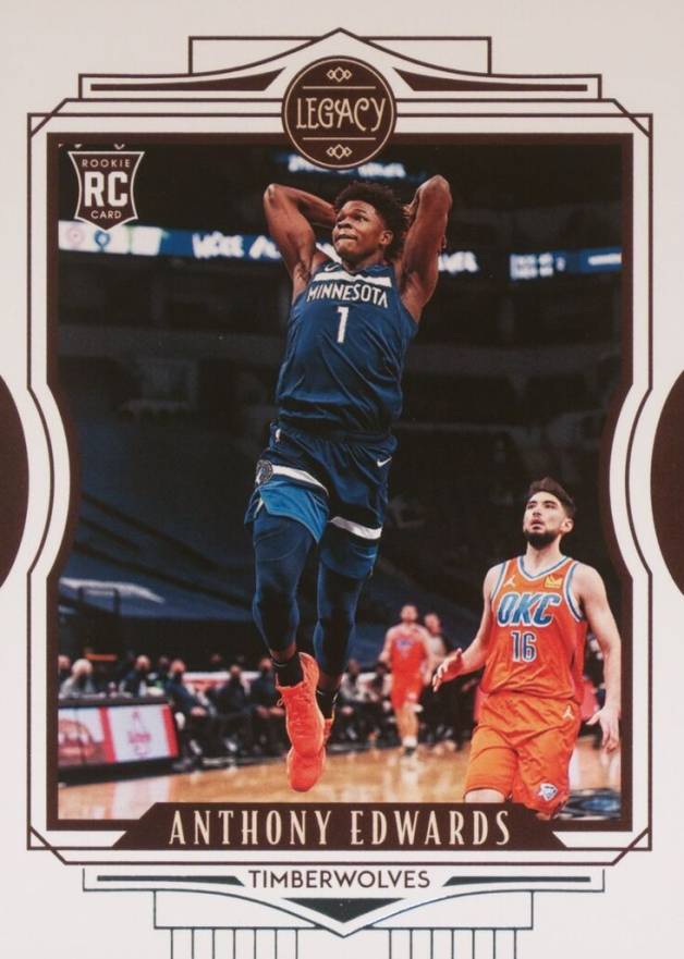 2020 Panini Chronicles Anthony Edwards #686 Basketball Card