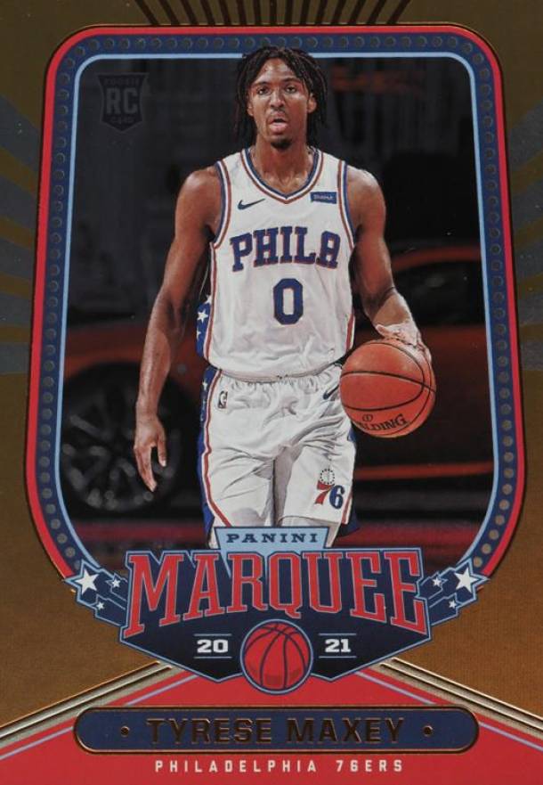 2020 Panini Chronicles Tyrese Maxey #260 Basketball Card