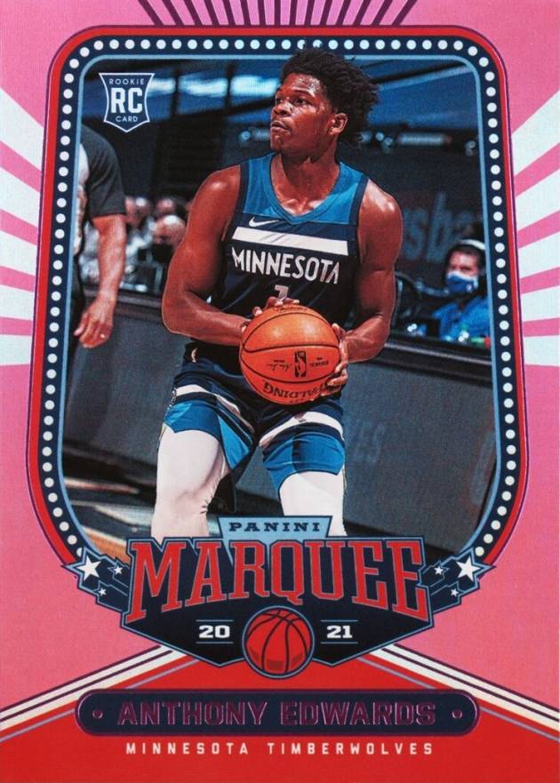 2020 Panini Chronicles Anthony Edwards #254 Basketball Card