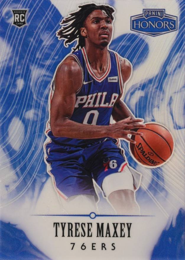 2020 Panini Chronicles Tyrese Maxey #598 Basketball Card