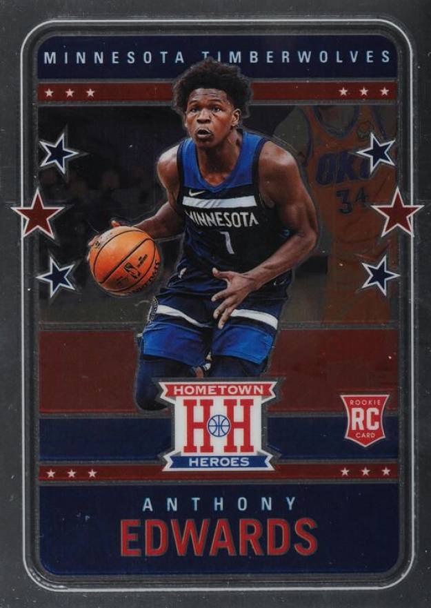 2020 Panini Chronicles Anthony Edwards #546 Basketball Card