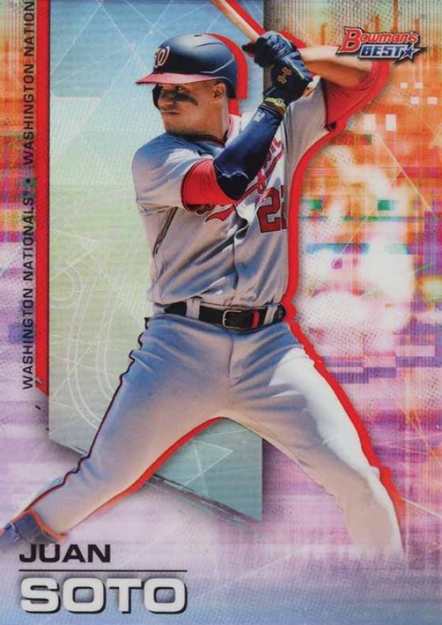 2021 Bowman's Best Juan Soto #96 Baseball Card