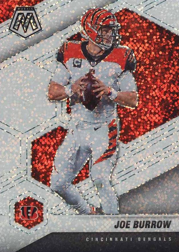 2021 Panini Mosaic Joe Burrow #47 Football Card