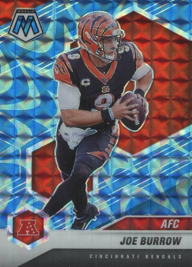 2021 Panini Mosaic Joe Burrow #226 Football Card