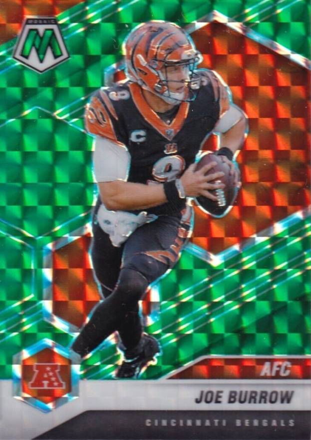 2021 Panini Mosaic Joe Burrow #226 Football Card