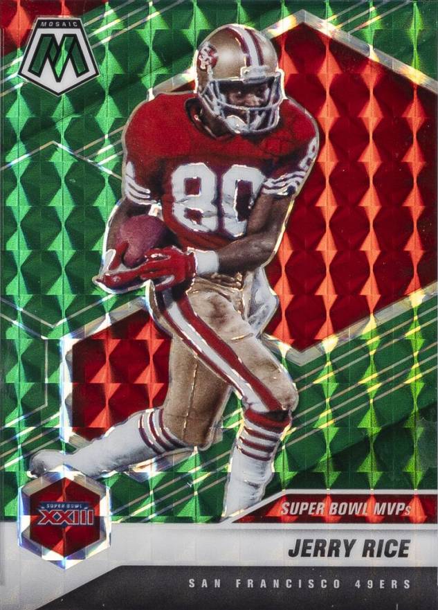 2021 Panini Mosaic Jerry Rice #295 Football Card