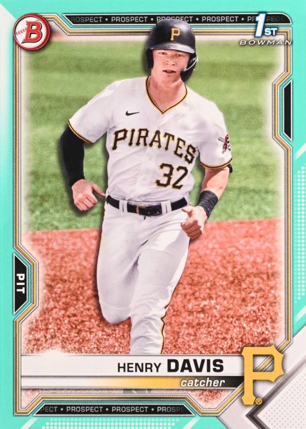 2021 Bowman Draft Henry Davis #BD48 Baseball Card