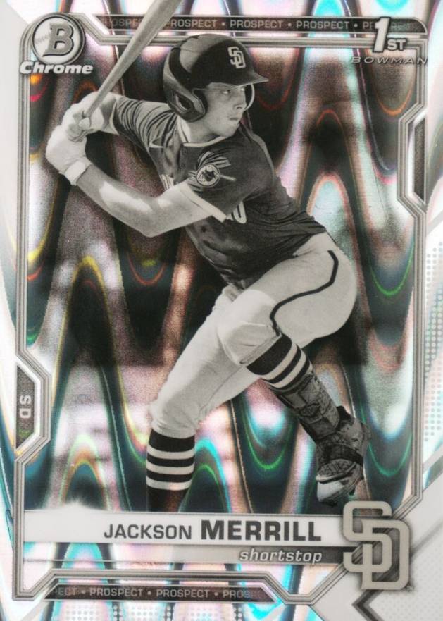 2021 Bowman Draft Jackson Merrill #BDC119 Baseball Card